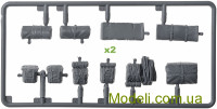 MINIART 35599 Аксесуари 1:35 Британські рюкзаки, сумки та складений брезент 2СВ