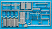 MINIART 36053 Зруйнований завод з базою водопостачання