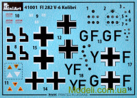 MINIART 41001 Збірна модель 1:35 Гелікоптер FL 282 V-6 "Kolibri"