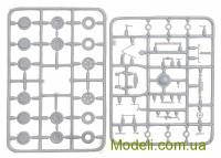 Military Wheels 7244 Модель для склеювання автомобіля ГАЗ-АА з кулеметом «Максим»