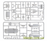 Military Wheels 261 Збірна масштабна модель кабріолета Газ М - 20