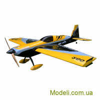 Precision Aerobatics PA-EXT-YELLOW Літак радіокерований Precision Aerobatics Extra 260, 1219мм KIT (жовтий)