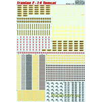 Декальдля літака F-14 Tomcat