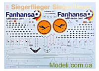 Revell 01111 Купити: Подарунковий набір з літаком Boeing 747-8 Fanhansa Siegerflieger