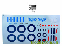 RODEN 051 Масштабна модель літака Sopwith F.1/3 Comic