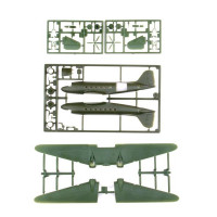 RODEN 308 Збірна модель військово-транспортного літака Douglas C-47 Skytrain