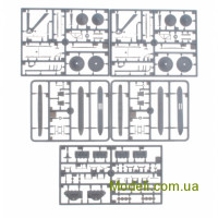 RODEN 617 Масштабна модель винищувача SPAD VII C.1 з лижами