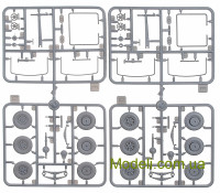 RODEN 727 Збірна модель військового автомобіля Sd.Kfz. Vomag з гарматою 8,8 cm Flak