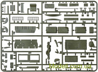 TAMIYA 35257 Збірна пластикова модель радянського середнього танка T-55A