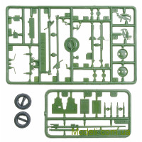 Unimodels 207 Збірна модель радянської протитанкової 57 мм гармати ЗІС-2