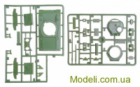 Unimodels 216 Масштабна модель середнього танка M4А3 з обладнанням для подолання броду