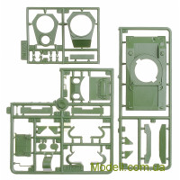 Unimodels 222 Збірна модель евакуаційної машини M32 з мінним тралом T1E1