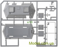 Unimodels 261 Масштабна модель розвідувального бронепоїзда Le.Sp