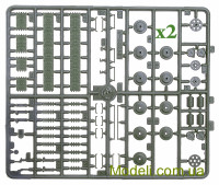 Unimodels 328 Радянський танк Т-34/85 з гарматою С-53 - пластикова збірна модель танка