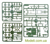 Unimodels 367 Масштабна модель вантажівки ГАЗ-ААА з протитанковою 57 мм гарматою ЗІС-2