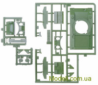 Unimodels 373 Масштабна модель 1:72 Танк М4А3 "Шерман" з різаком живої огорожі