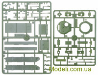 Unimodels 373 Масштабна модель 1:72 Танк М4А3 "Шерман" з різаком живої огорожі