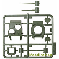 Unimodels 393 Збірна пластикова масштабна модель, точна копія легкого танка Т-80 з гарматою ВТ-43