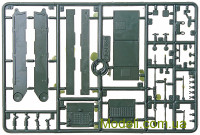 Unimodels 466 Збірна модель 1:72 Багатостоствольна самохідна гармата Т52