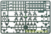 Unimodels 466 Збірна модель 1:72 Багатостоствольна самохідна гармата Т52