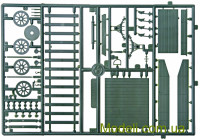 UMT 643 Масштабна модель залізничної платформи з танком БТ - 5