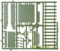 UMT 667 Збірна модель 1:72 Бронедрезина ДТР-каземат на зал. платформі