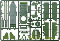 Zebrano SEA012 Збірна модель артилерійського танка БТ-7А з гарматою Л-11