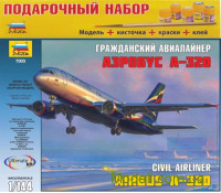 Подарунковий набір з моделлю літака "Аеробус А-320"