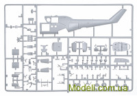 ZVEZDA 7273 Подарунковий набір з моделлю гелікоптера "Мі-24А"